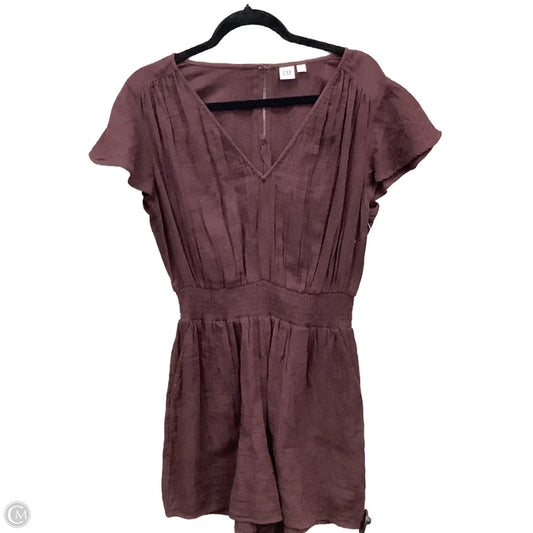Romper By Gap In Brown, Size: M