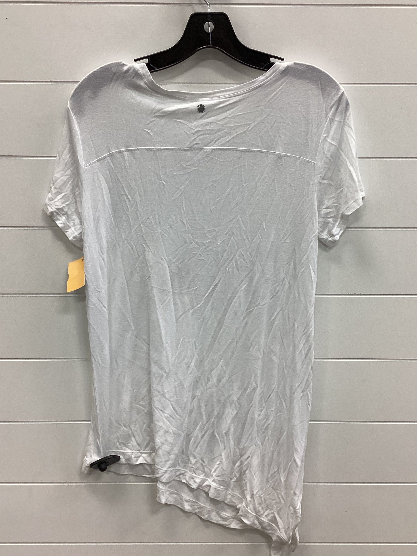 Athletic Top Ss By Yogalicious In White, Size:M