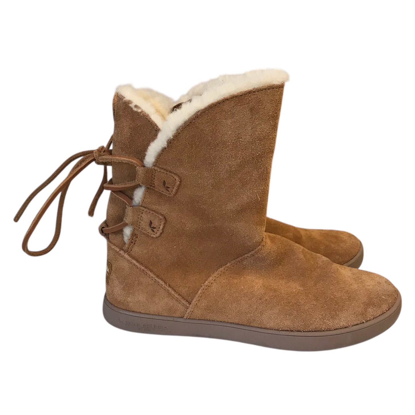 Boots Ankle Flats By Koolaburra By Ugg In Tan, Size:6