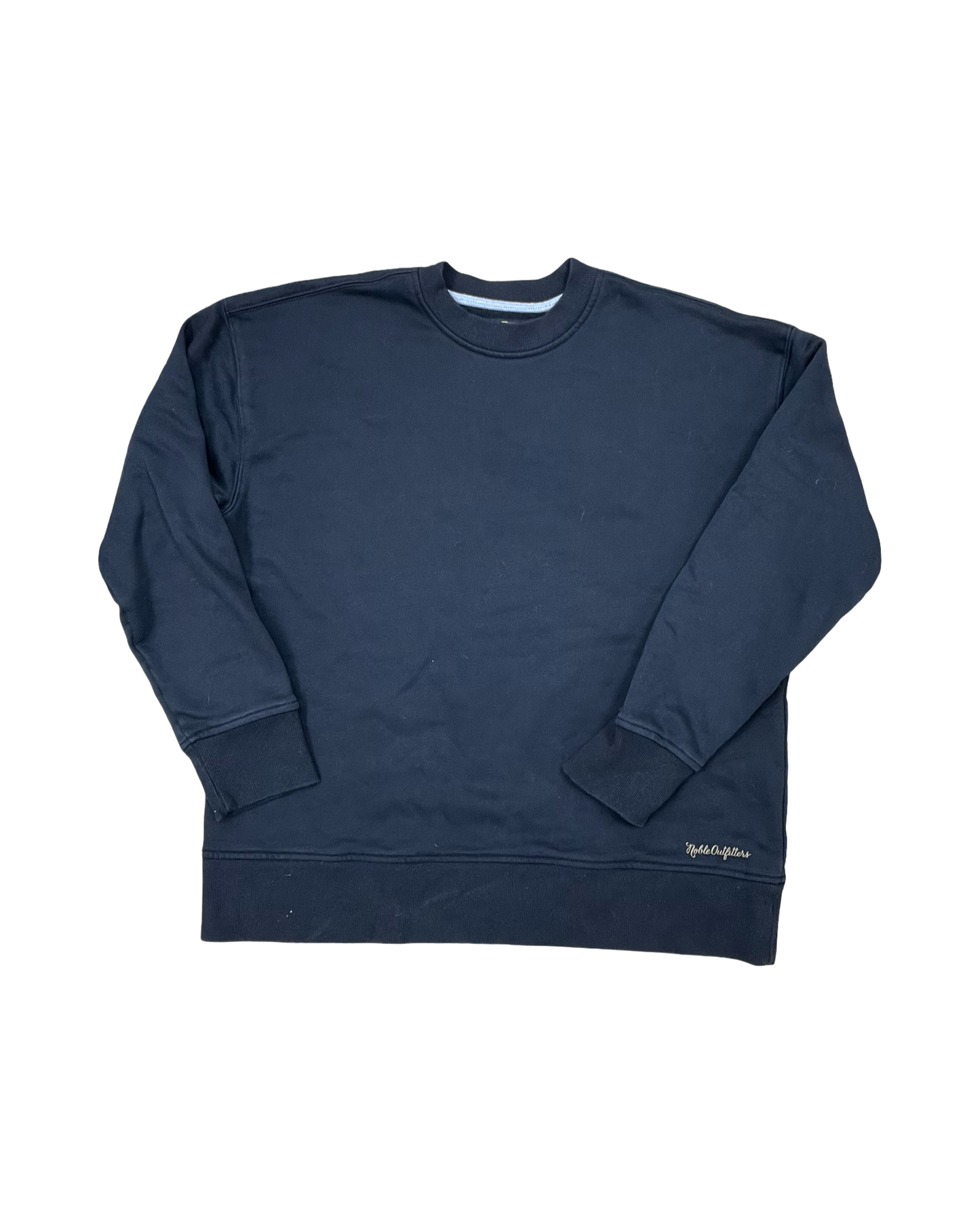 Sweatshirt Crewneck By Clothes Mentor In Black, Size:M