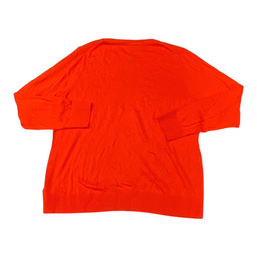 Sweater By Banana Republic In Orange, Size:Xl