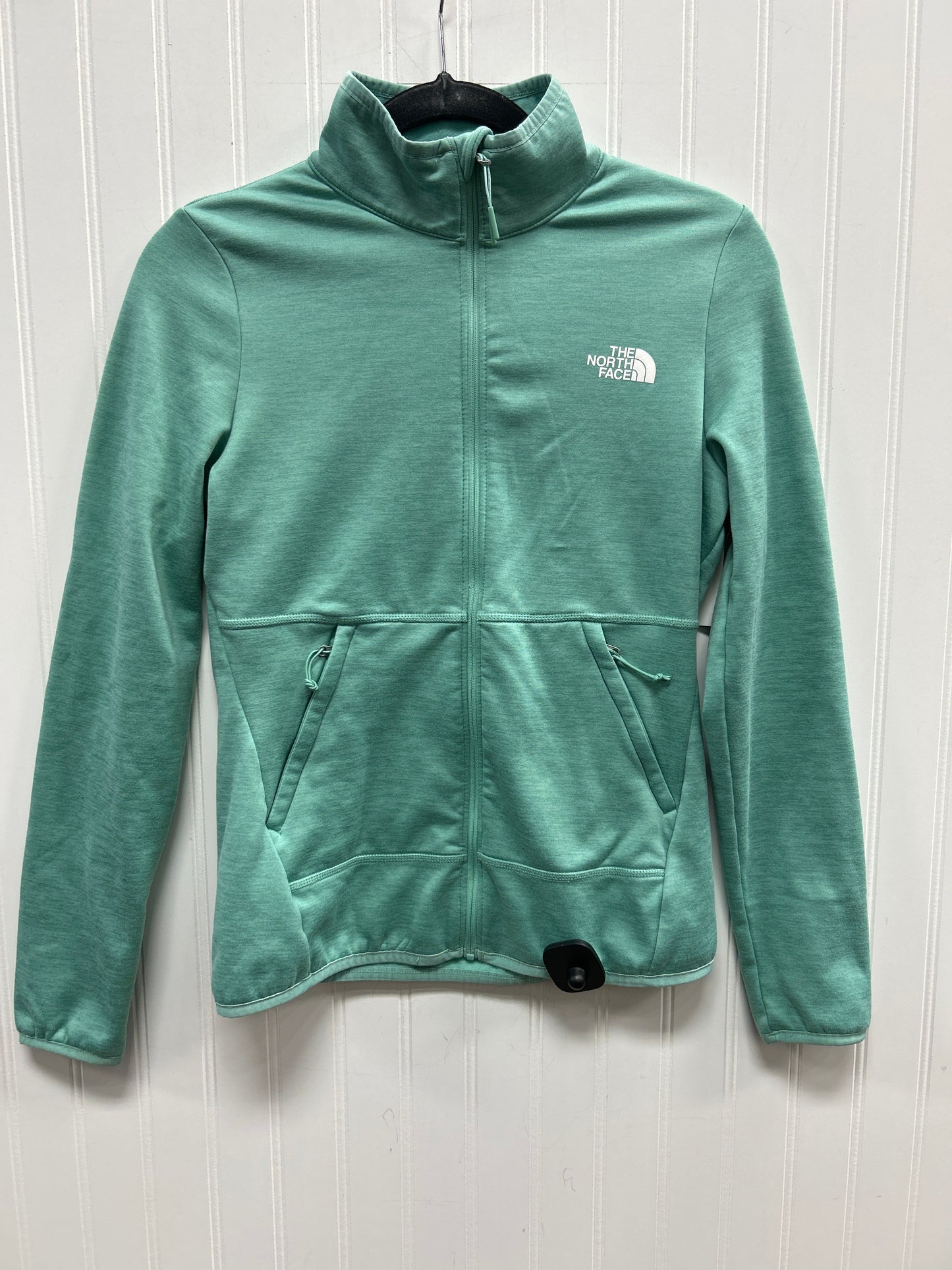 Athletic Jacket By The North Face In Green, Size:Xs