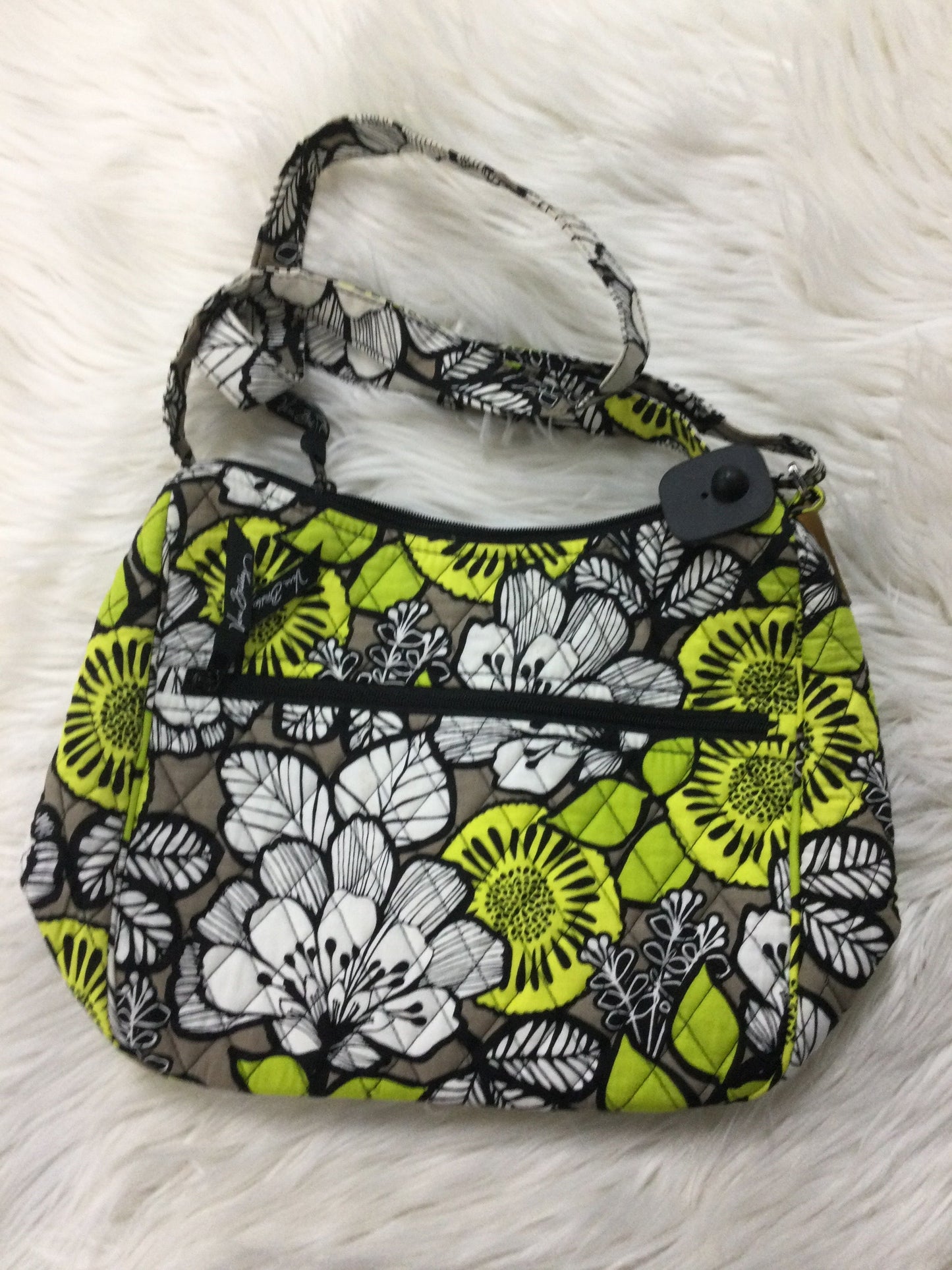 Handbag By Vera Bradley In Green, Size:Large