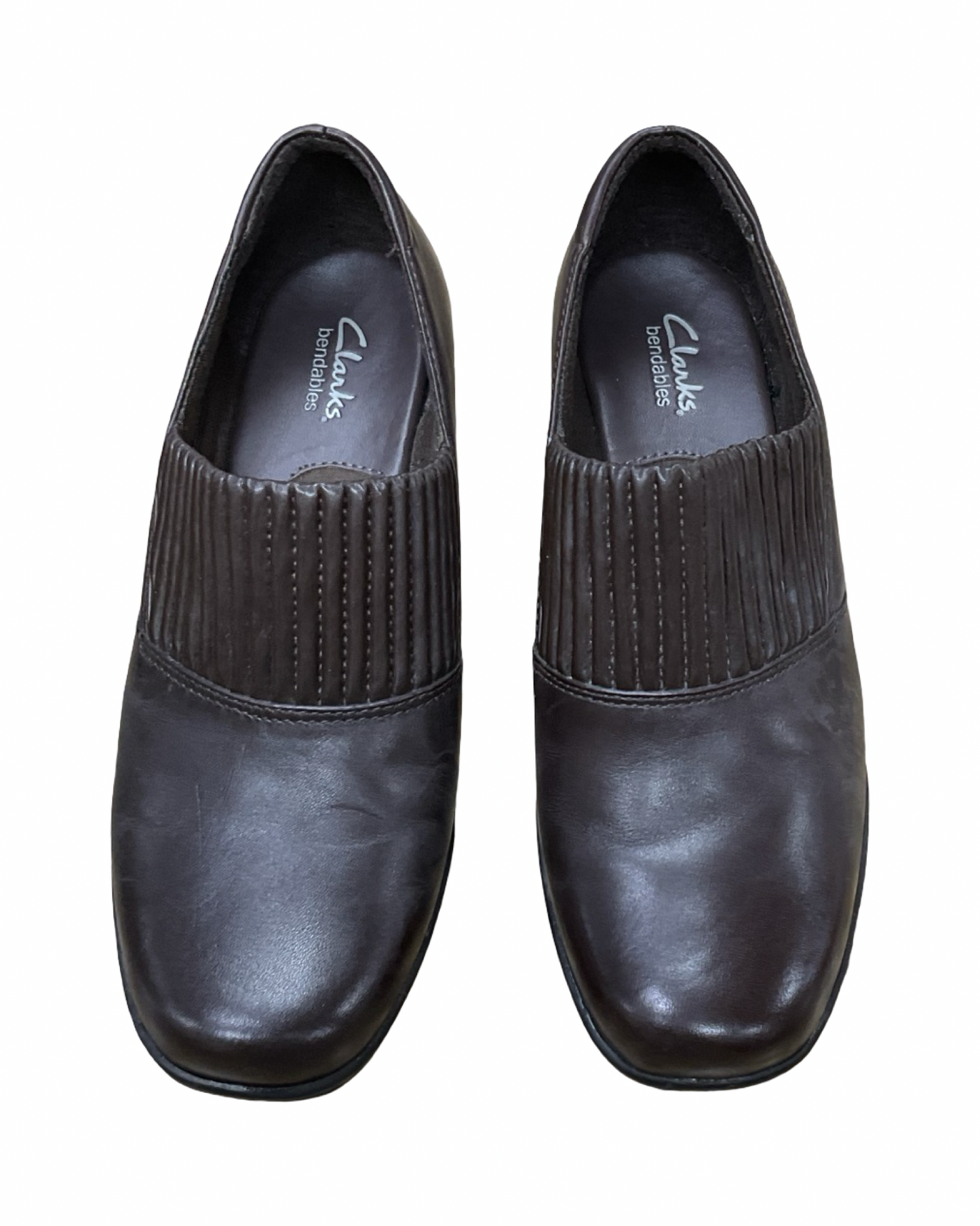Shoes Heels Block By Clarks In Brown, Size:5.5