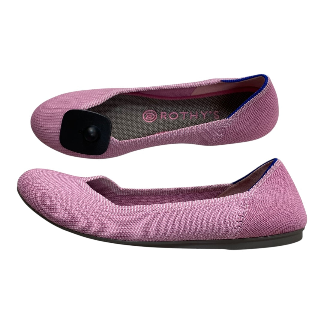 Shoes Flats By Rothys In Pink, Size:7
