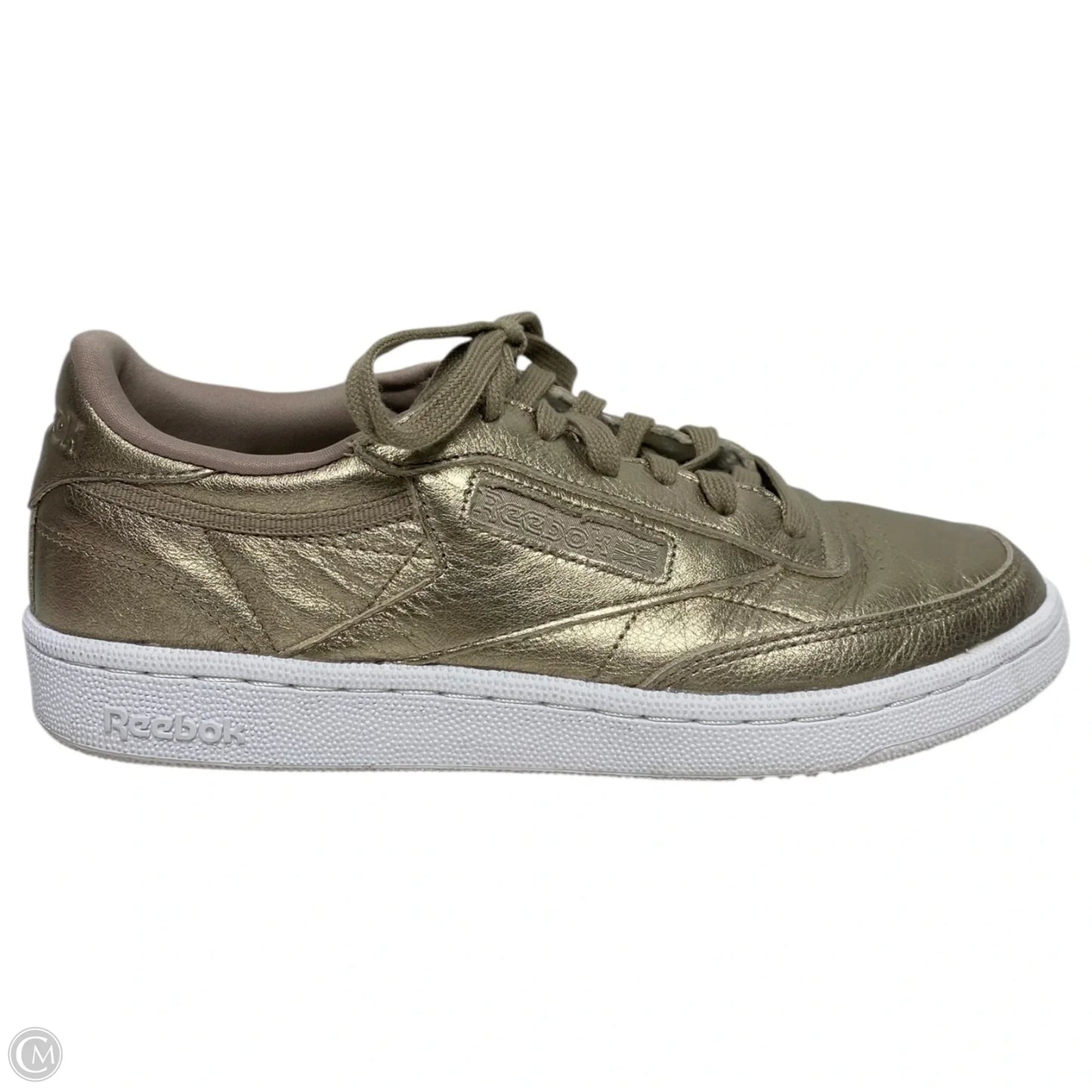 Shoes Sneakers By Reebok In Gold, Size: 8.5