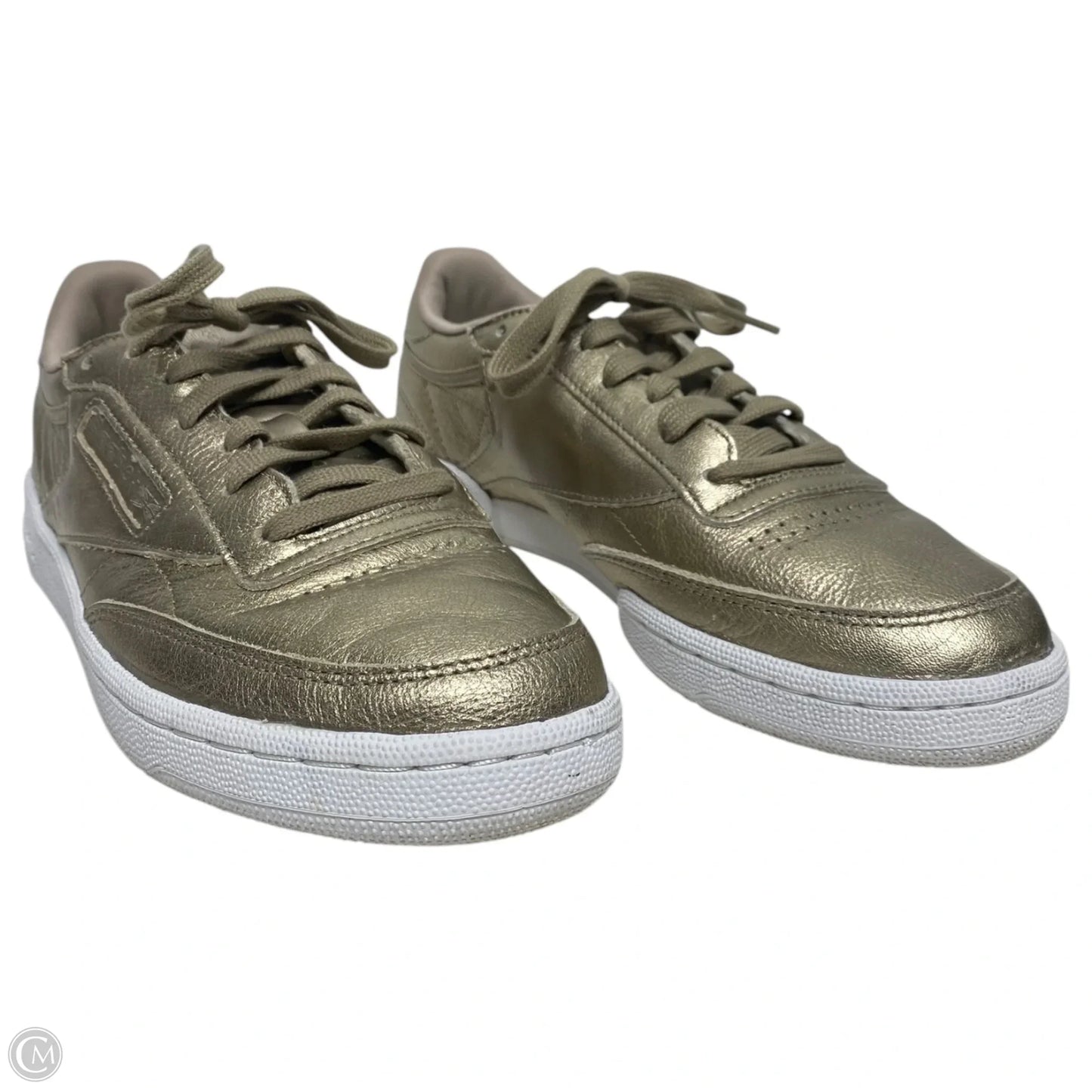 Shoes Sneakers By Reebok In Gold, Size: 8.5