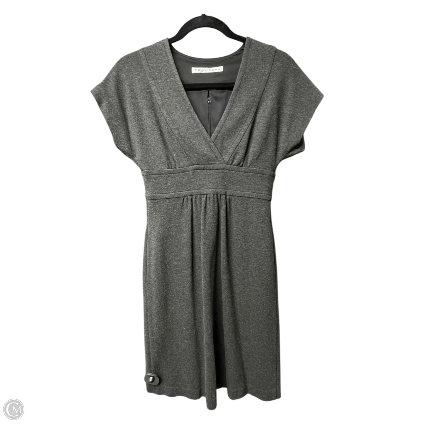Dress Casual Short By Trina Turk In Grey, Size: 2
