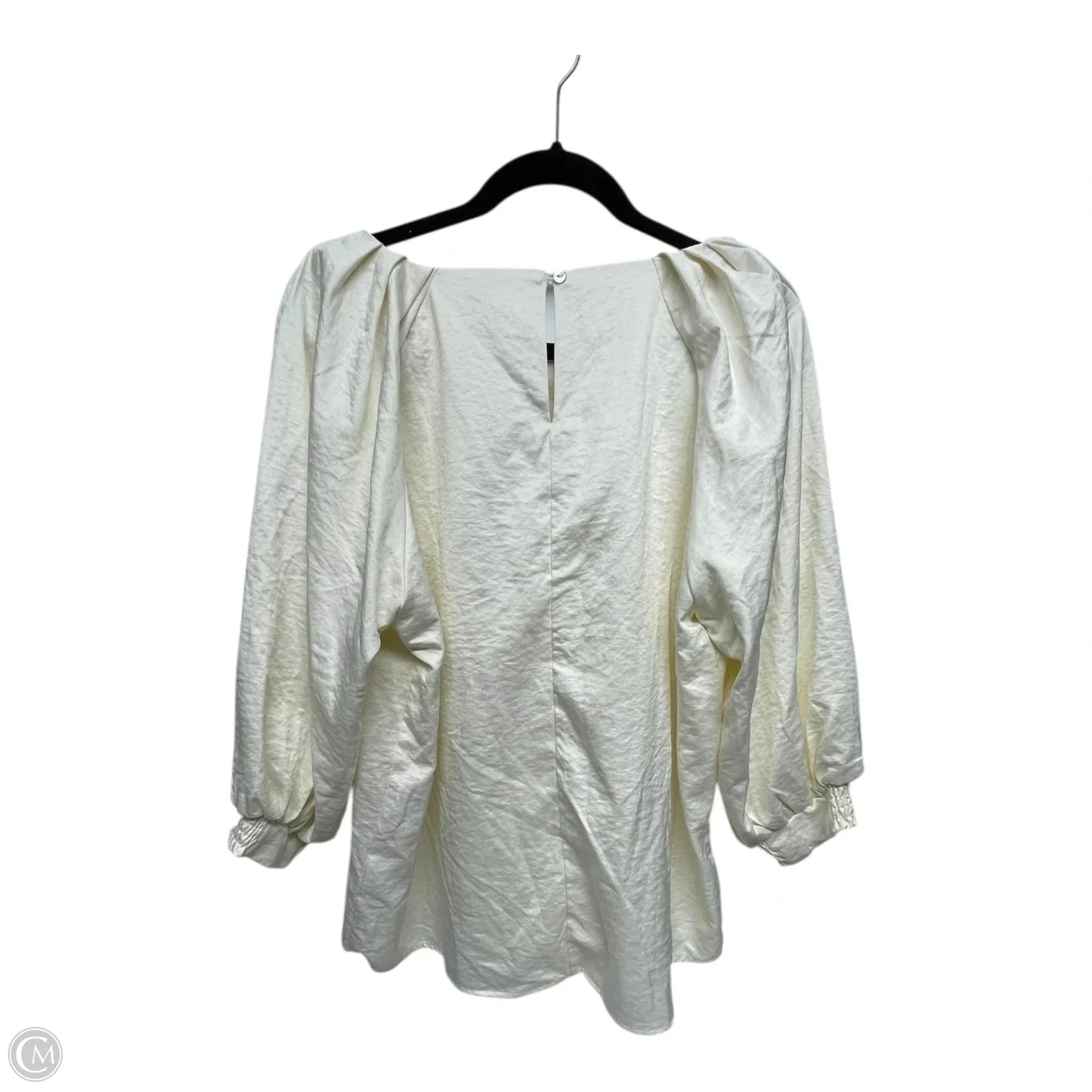 Top 3/4 Sleeve By Umgee In Cream, Size: S