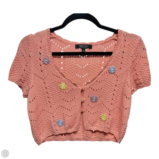 Bolero By WITTY FOX In Peach, Size: M