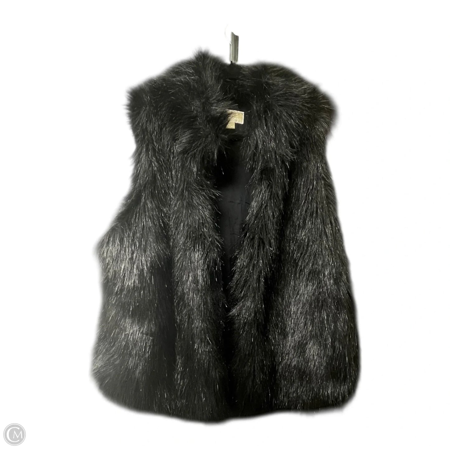 Vest Faux Fur & Sherpa By Michael By Michael Kors In Black, Size: 3x