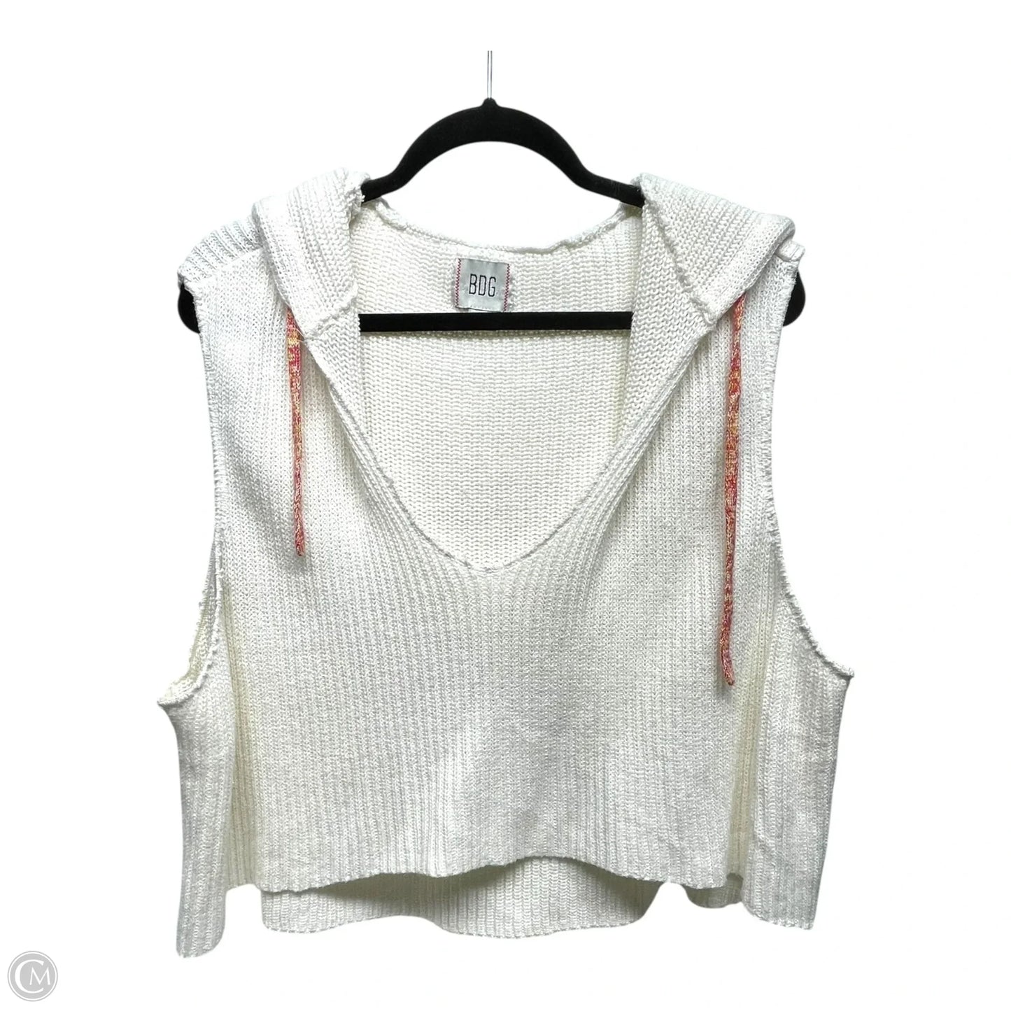 Vest Sweater By Bdg In Cream, Size: S