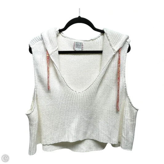 Vest Sweater By Bdg In Cream, Size: S