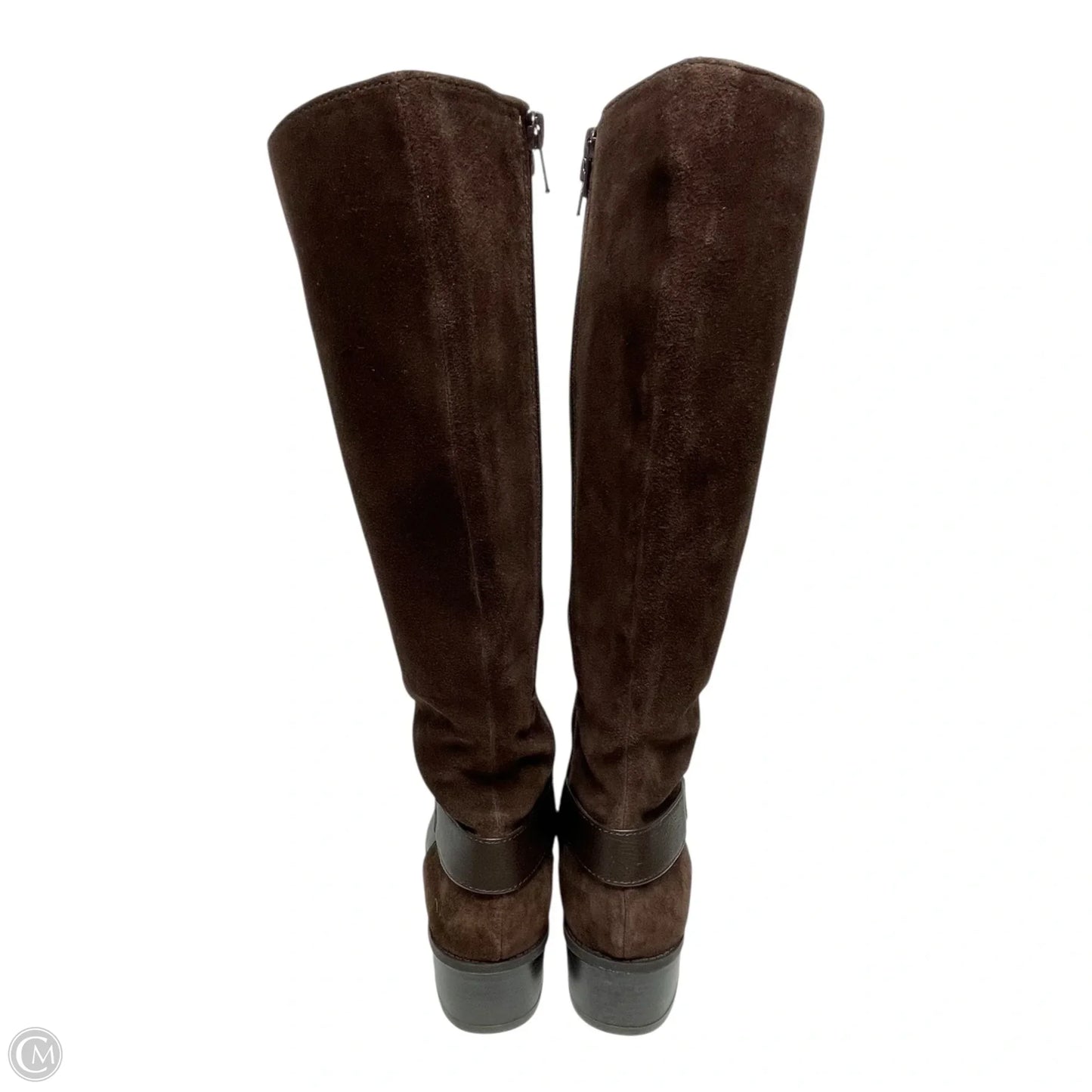 Boots Knee Flats By Aerosoles In Brown, Size: 7
