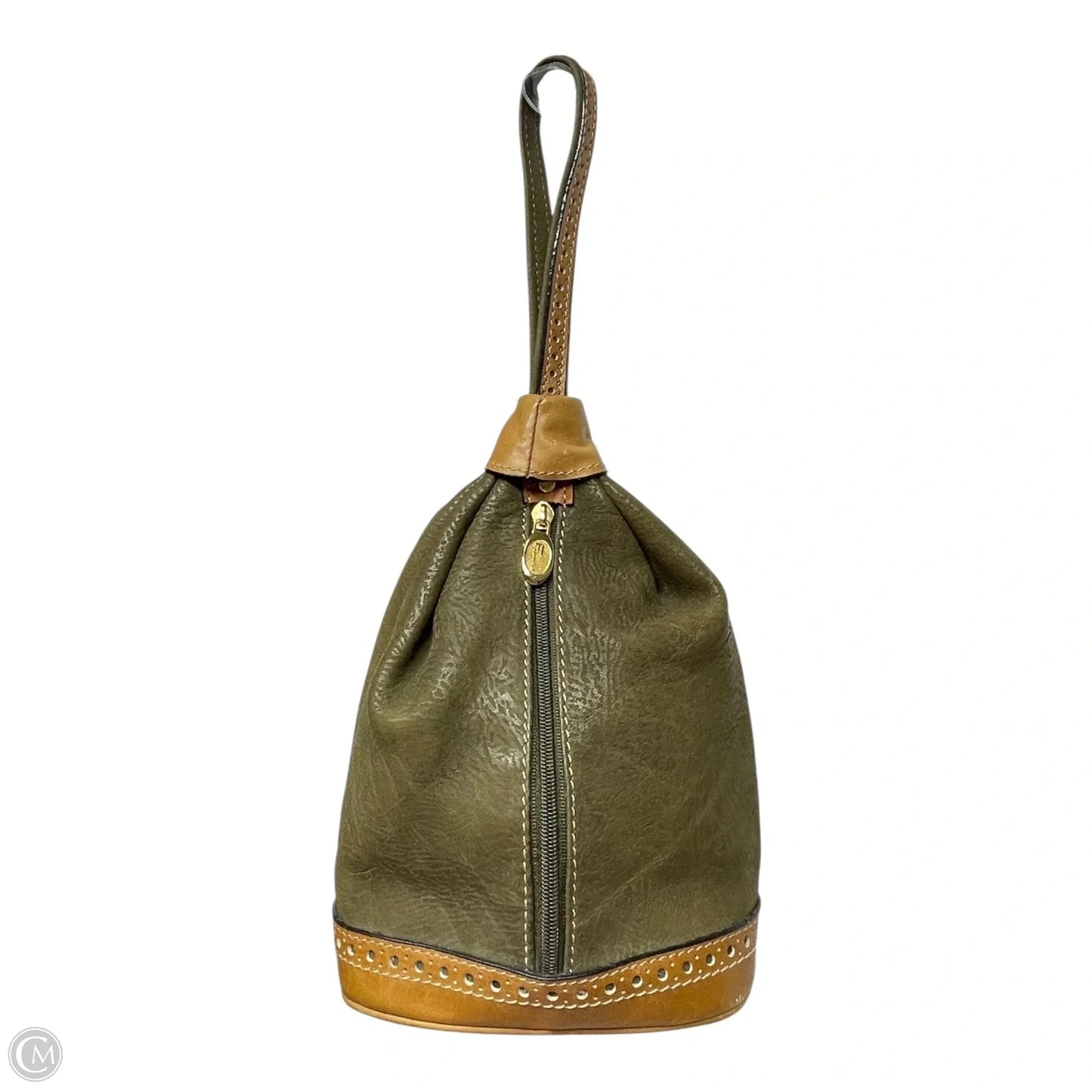 Wristlet Leather By flungo, Size: Medium