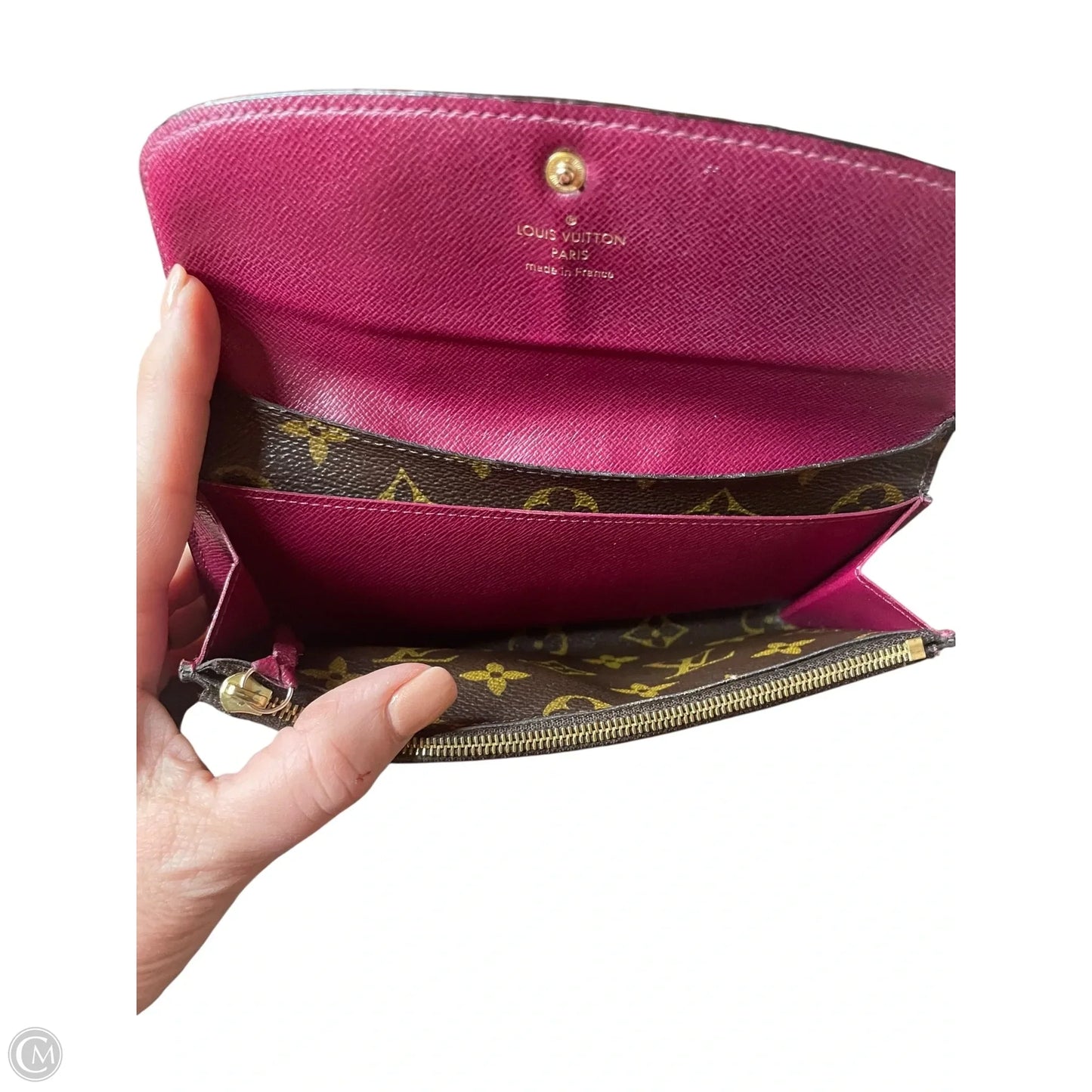 Wallet Luxury Designer By Louis Vuitton, Size: Large