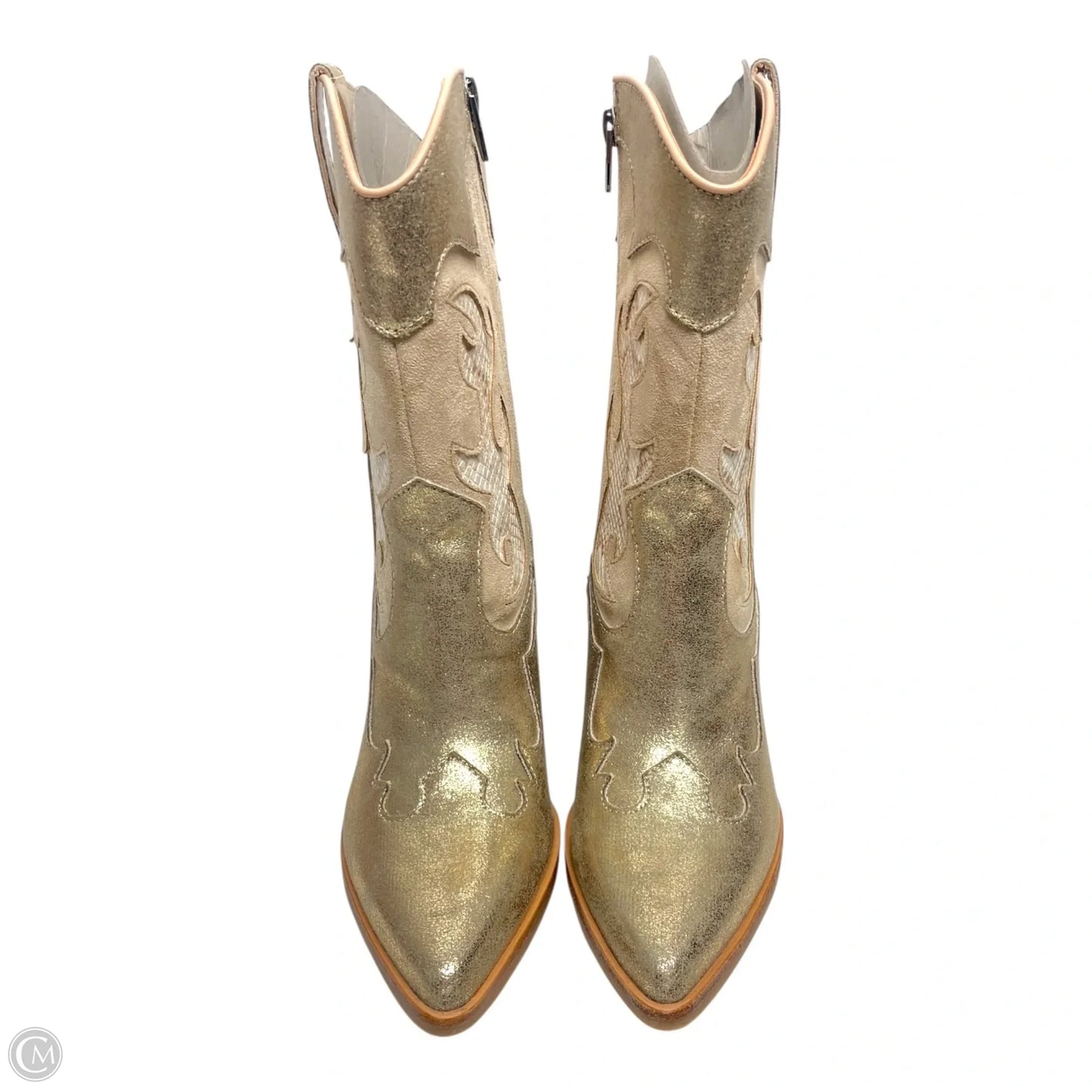 Boots Western By Dolce Vita In Gold, Size: 7