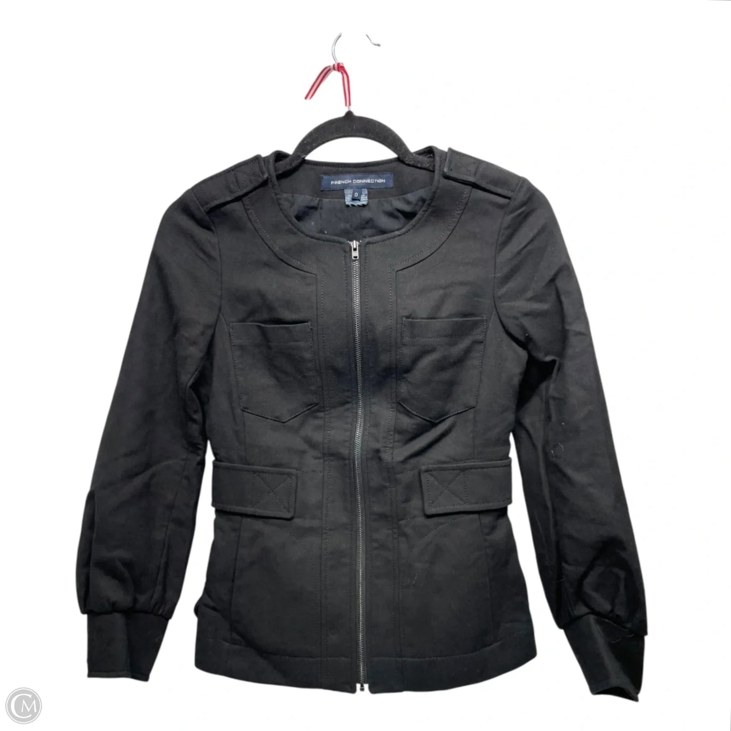 Blazer By French Connection In Black, Size: 0