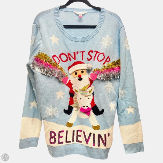 Sweater By No Boundaries In Blue, Size: 3x