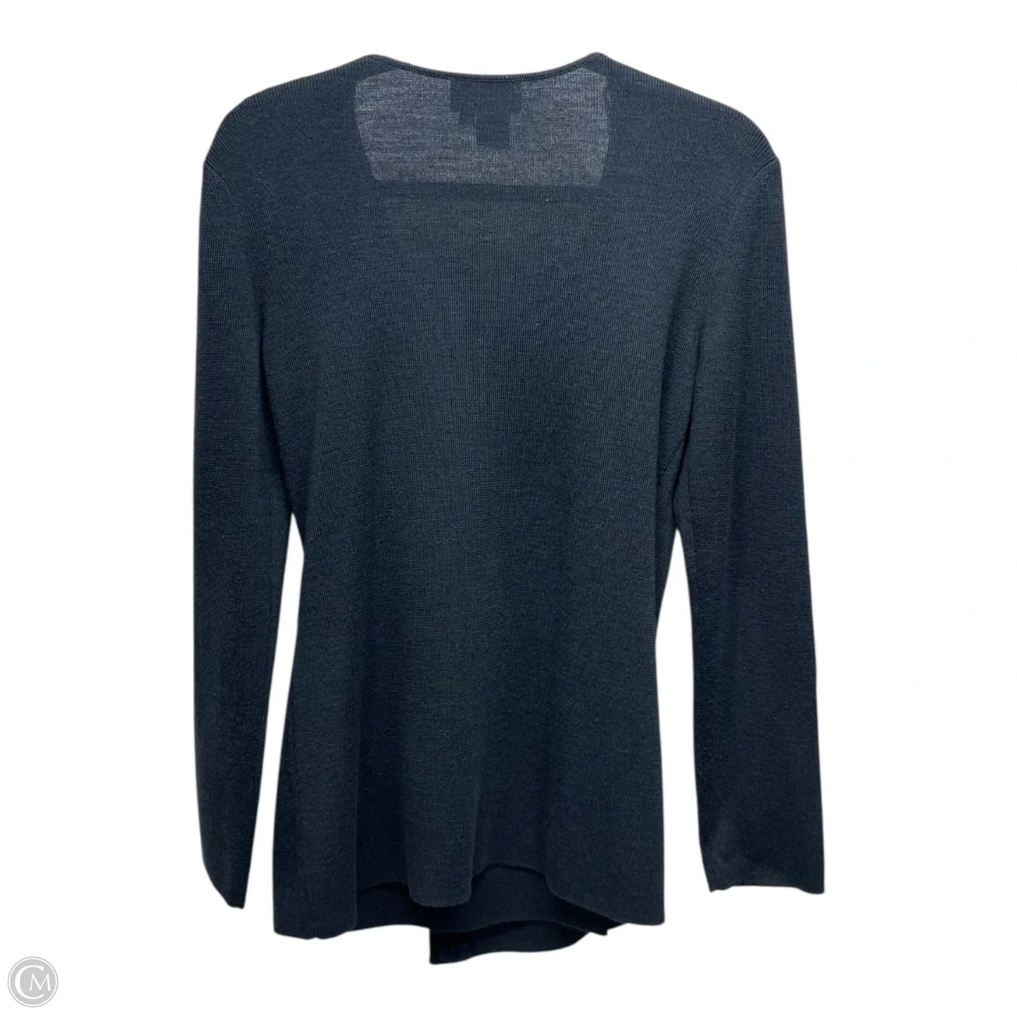 Sweater Cardigan By Adrianna Papell In Teal, Size: S