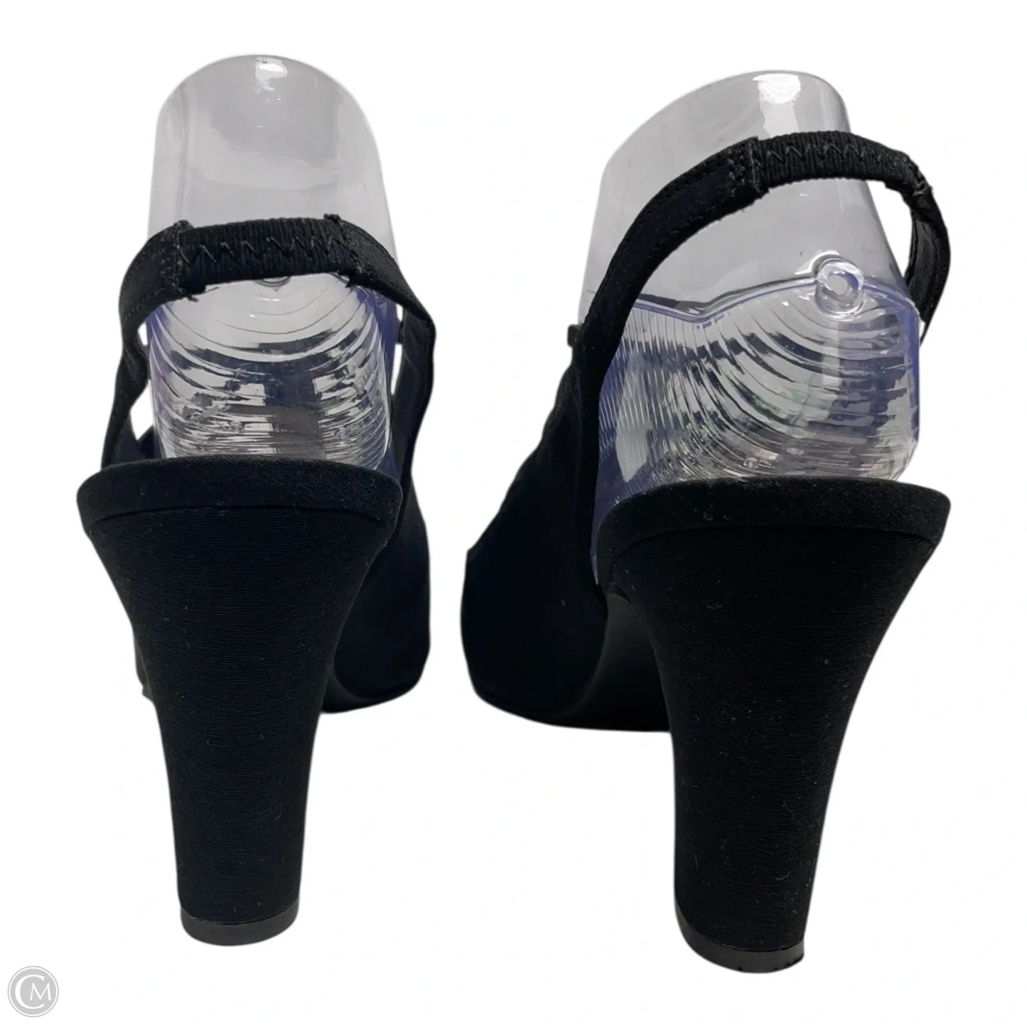 Sandals Heels Block By Life Stride In Black, Size: 9