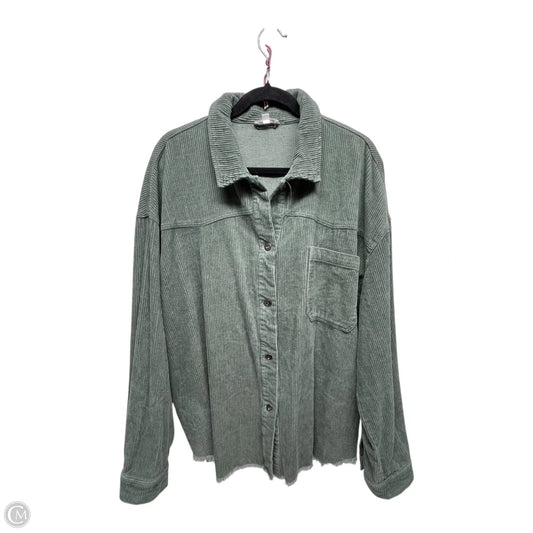 Jacket Other By Geegee In Green, Size: 2x