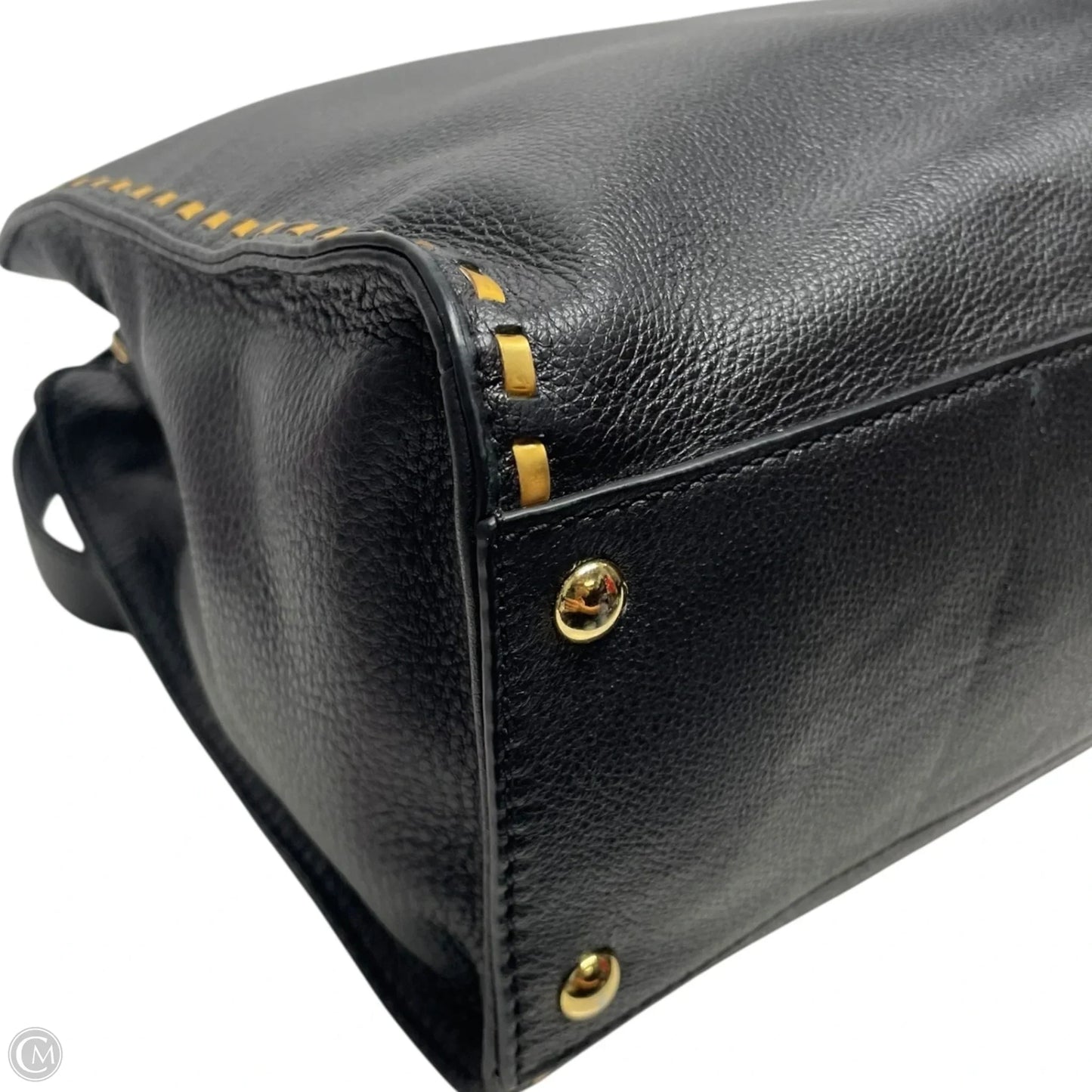 Handbag Leather By Michael By Michael Kors, Size: Large