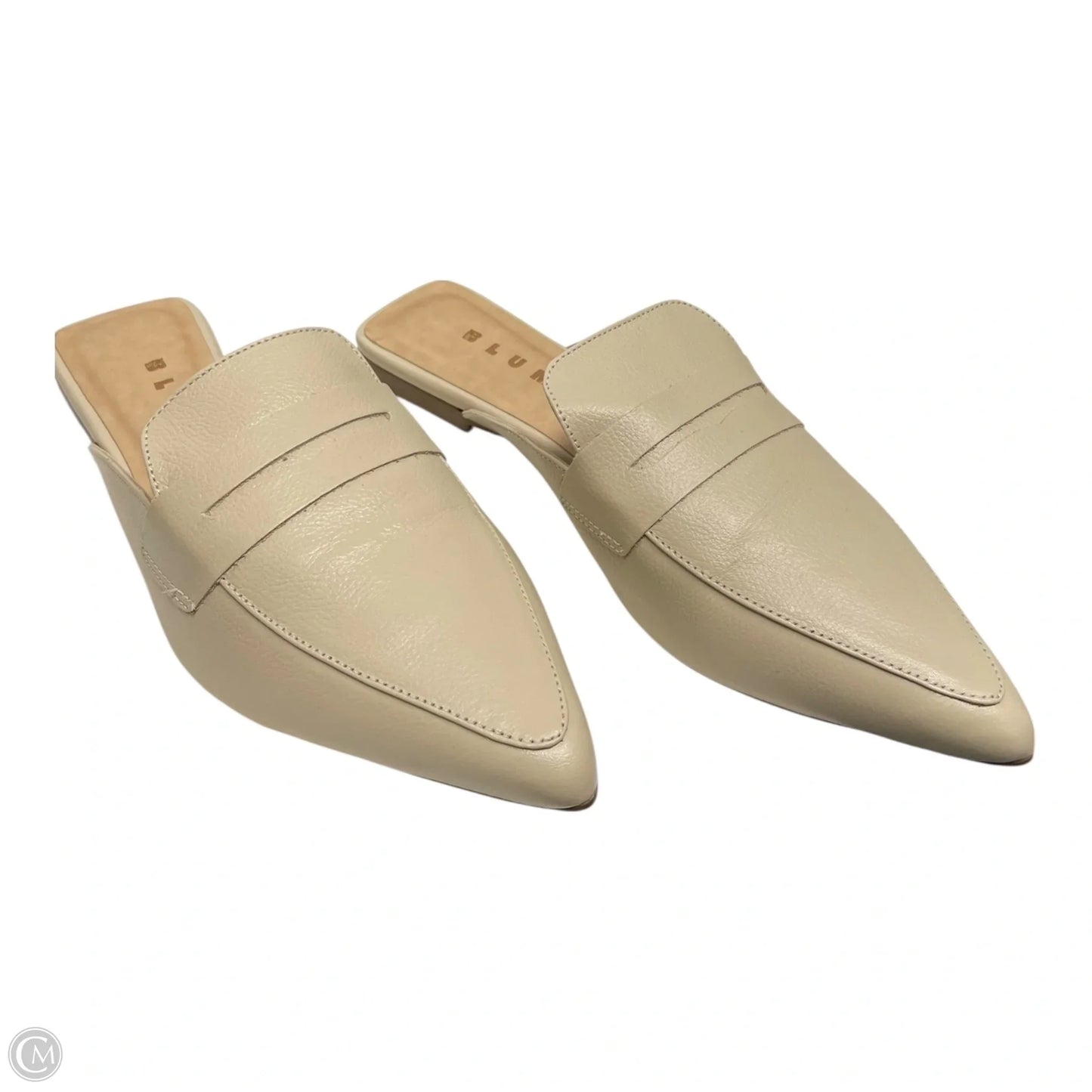 Shoes Flats By BLUME In Cream, Size: 6