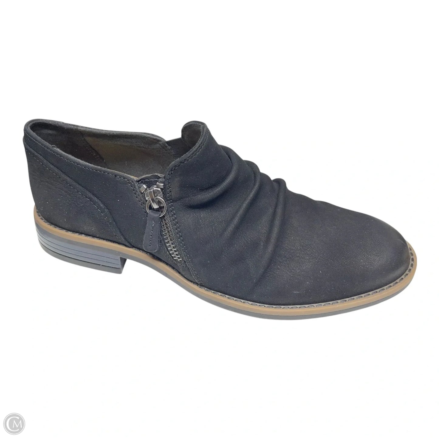 Shoes Flats By Clarks In Black, Size: 9
