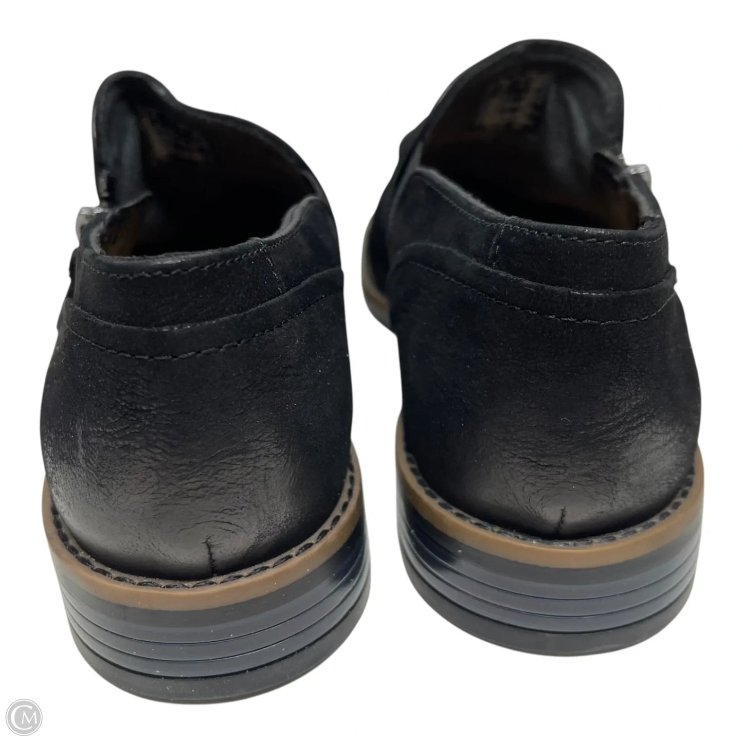 Shoes Flats By Clarks In Black, Size: 9