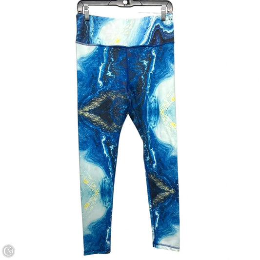 Athletic Leggings By KALI In Blue, Size: L
