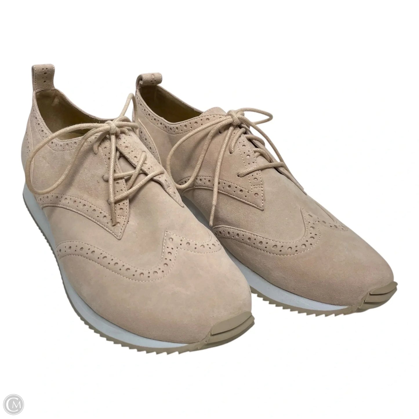 Shoes Flats By ELAINE TURNER In Cream, Size: 9.5