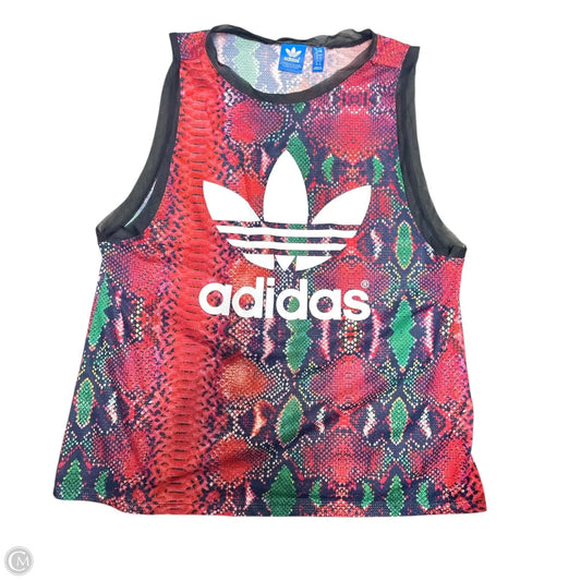Athletic Tank Top By Adidas In Multi-colored, Size: M