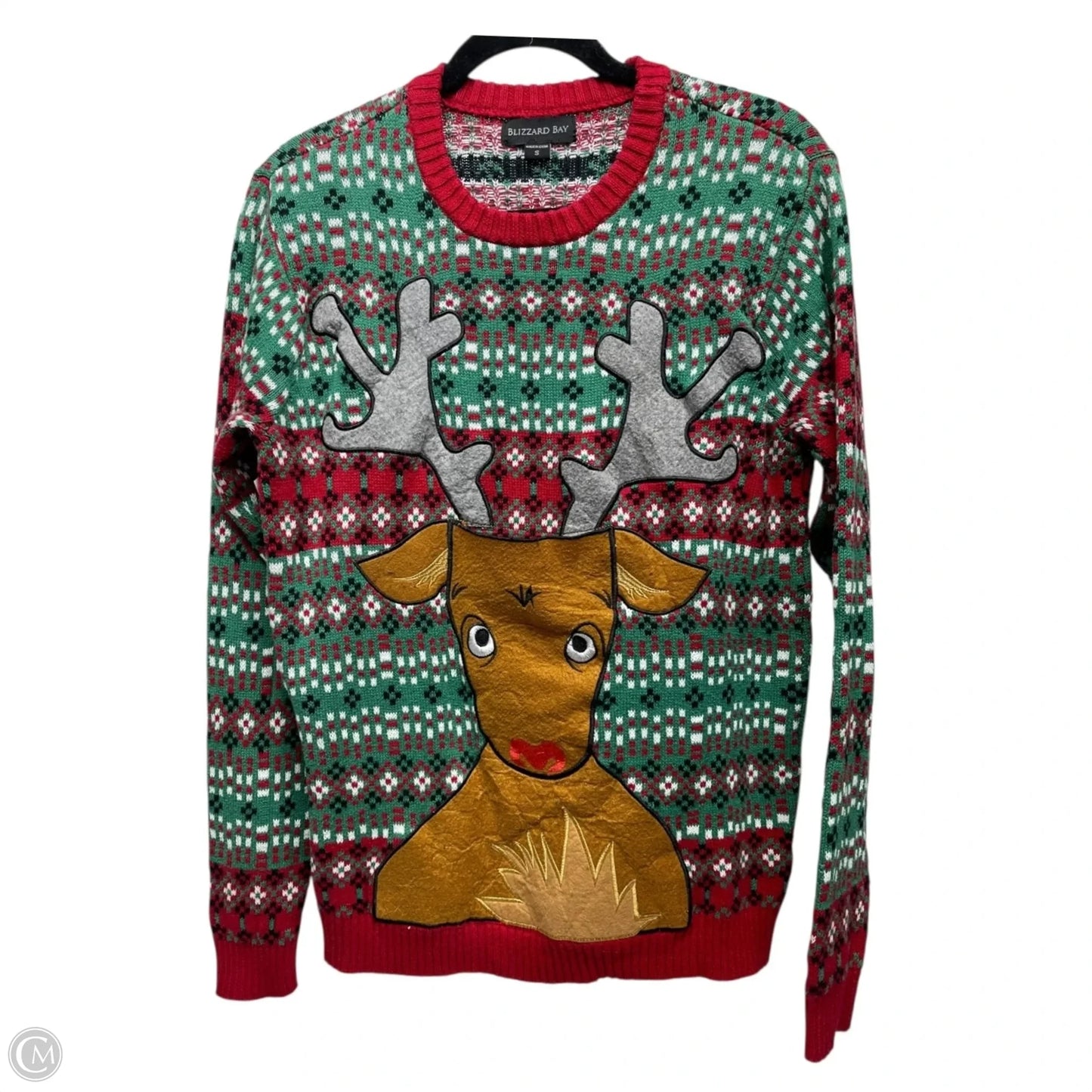 Sweater By BLIZZARD BAY In Green & Red, Size: S