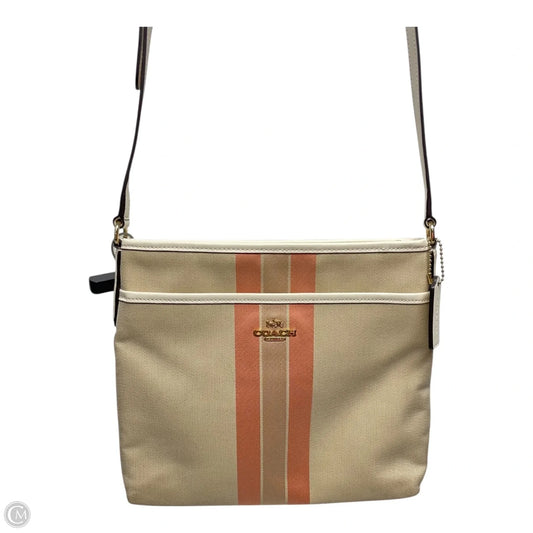 Crossbody Designer By Coach, Size: Medium
