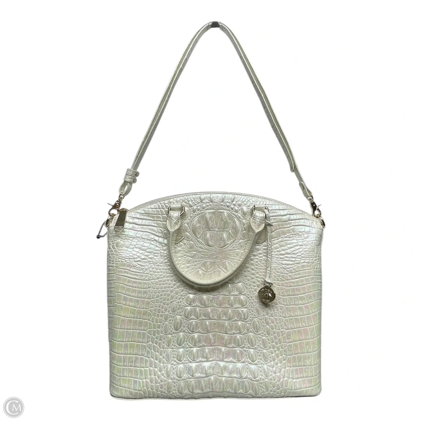 Handbag Designer By Brahmin, Size: Large