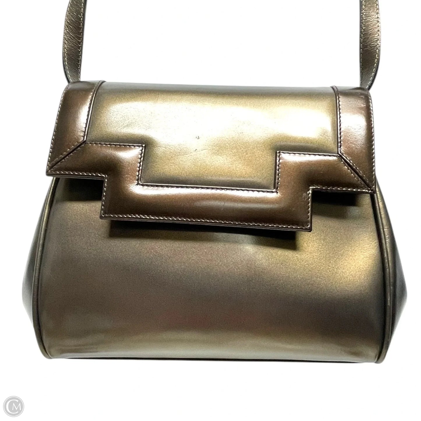 Crossbody Luxury Designer By Ferragamo, Size: Small