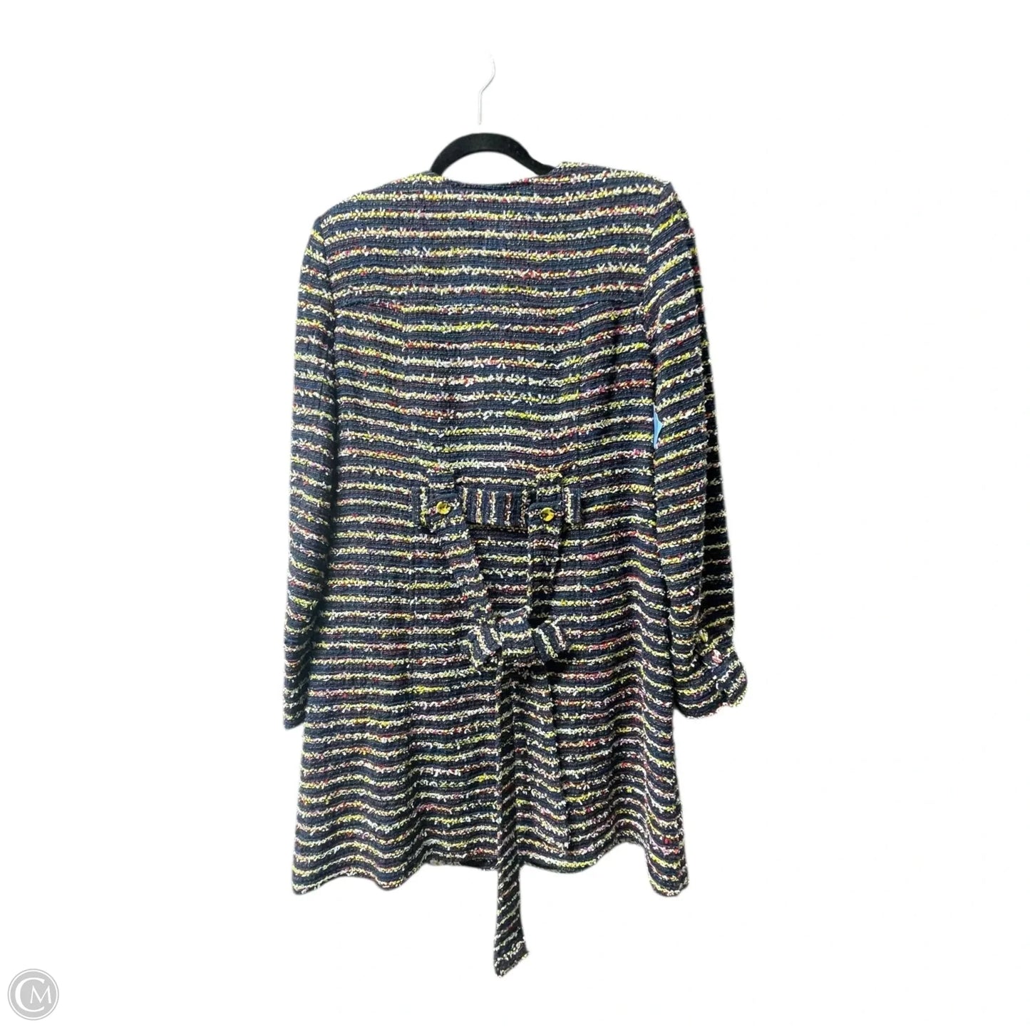 Coat Trench Coat By Cabi In Navy, Size: 8