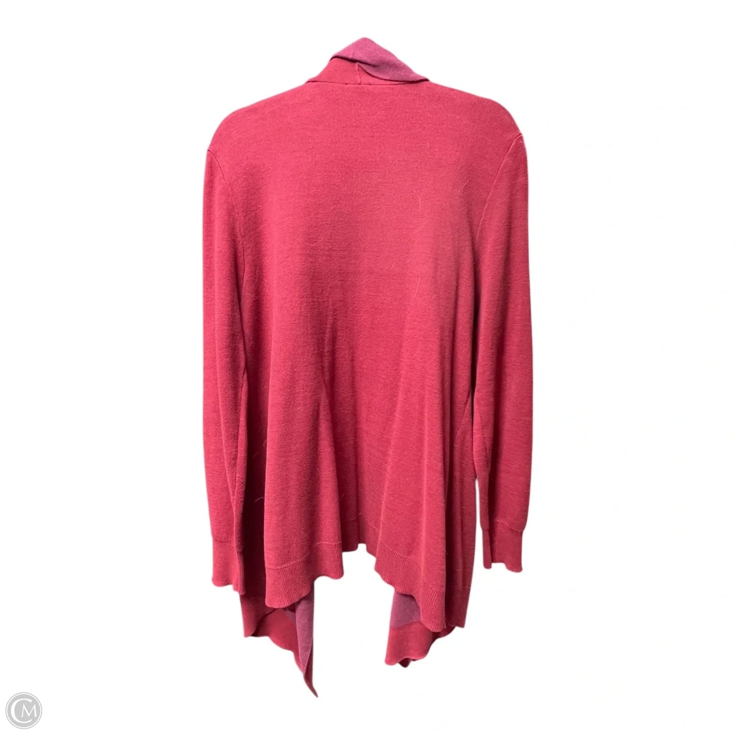 Sweater Cardigan By Cabi In Maroon, Size: Xl