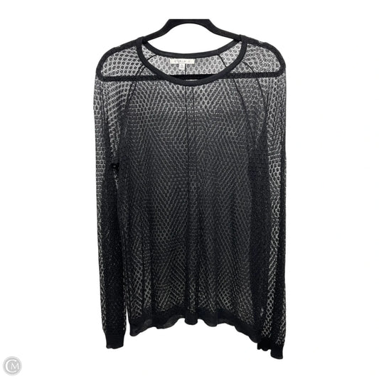 Top Long Sleeve By Cabi In Black, Size: Xl