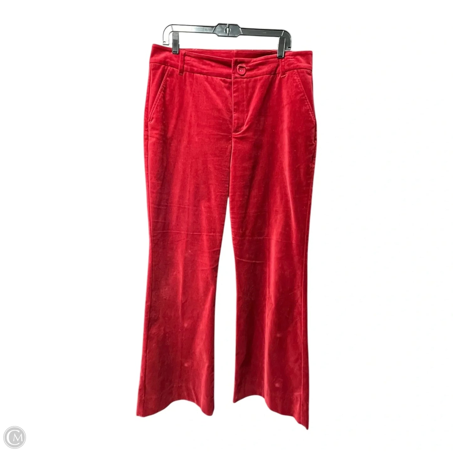 Pants Corduroy By Cabi In Red, Size: 12