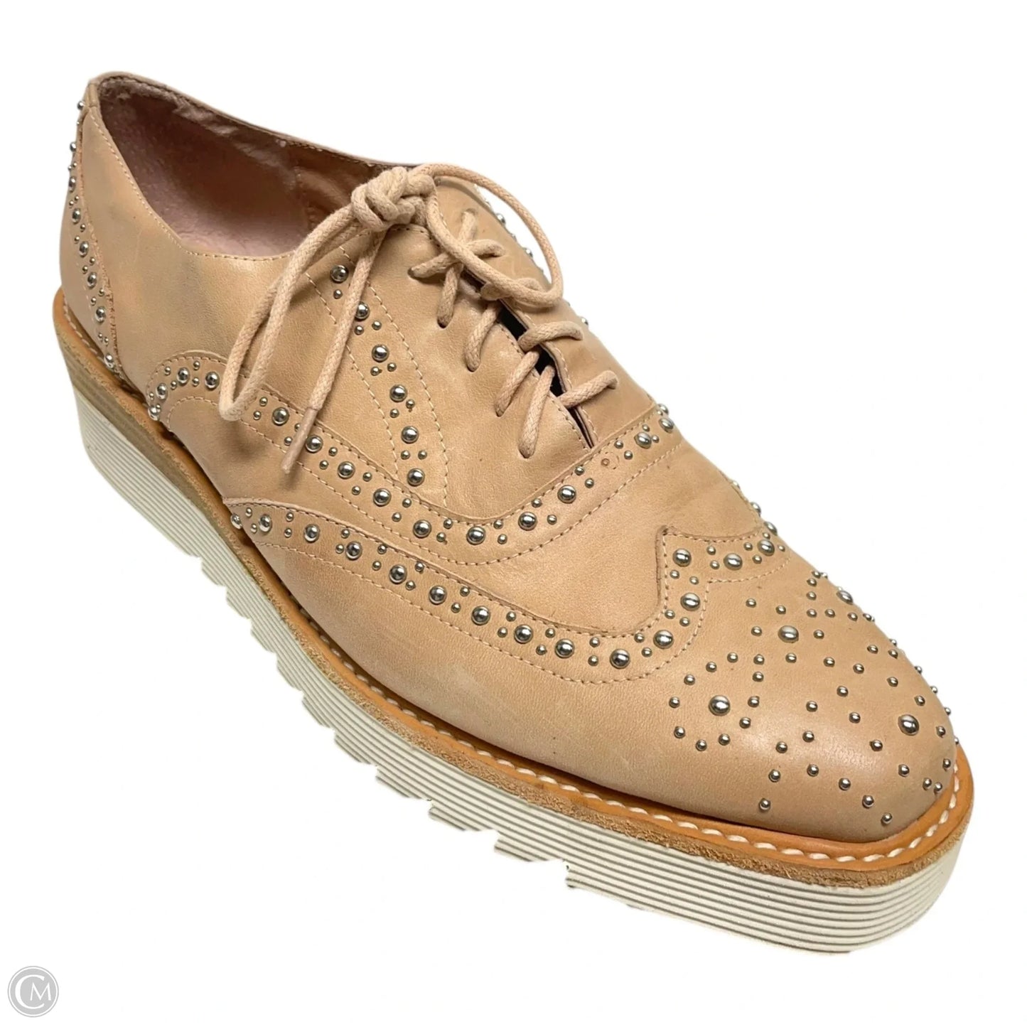 Shoes Flats By SILENT D -  In Tan, Size: 10.5