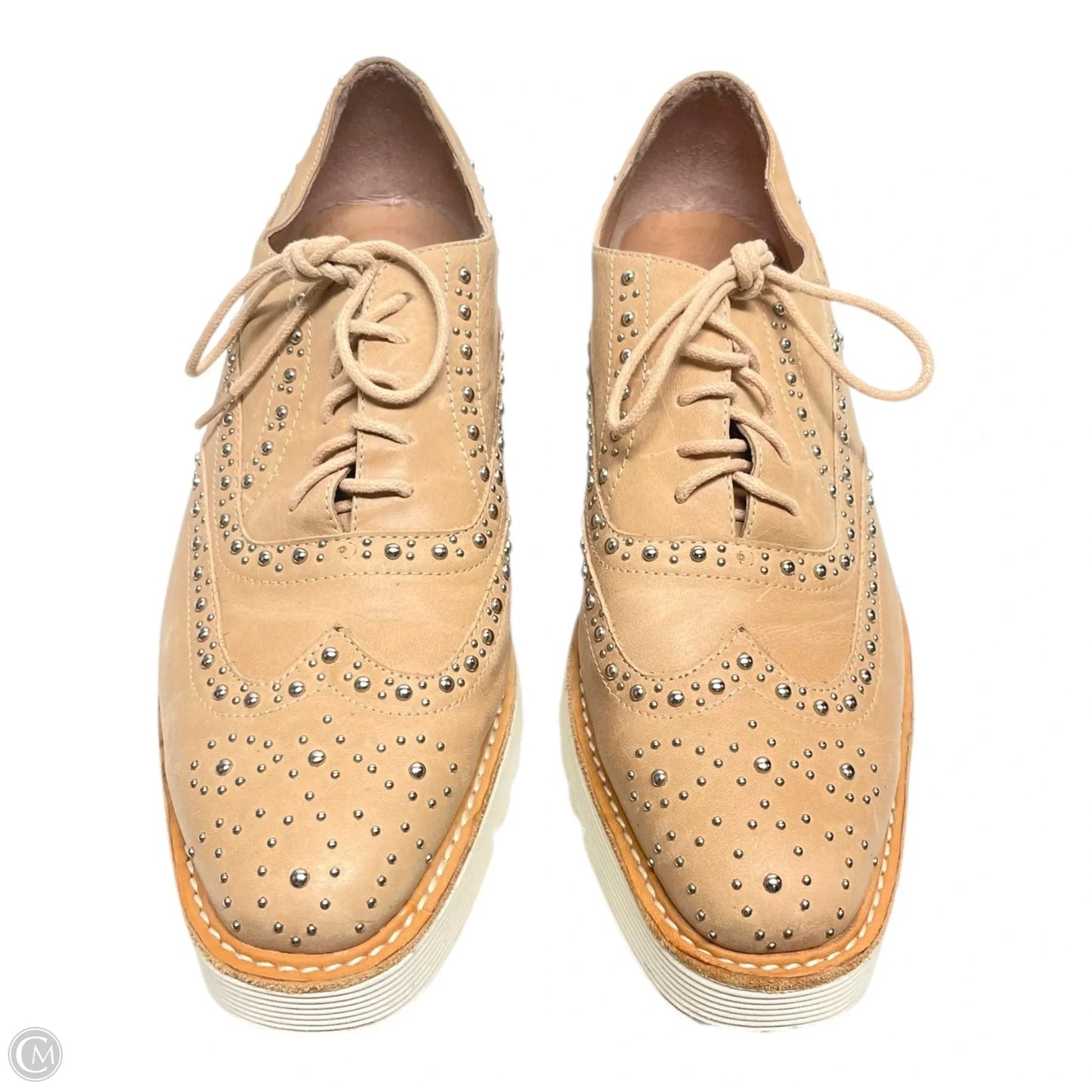 Shoes Flats By SILENT D -  In Tan, Size: 10.5