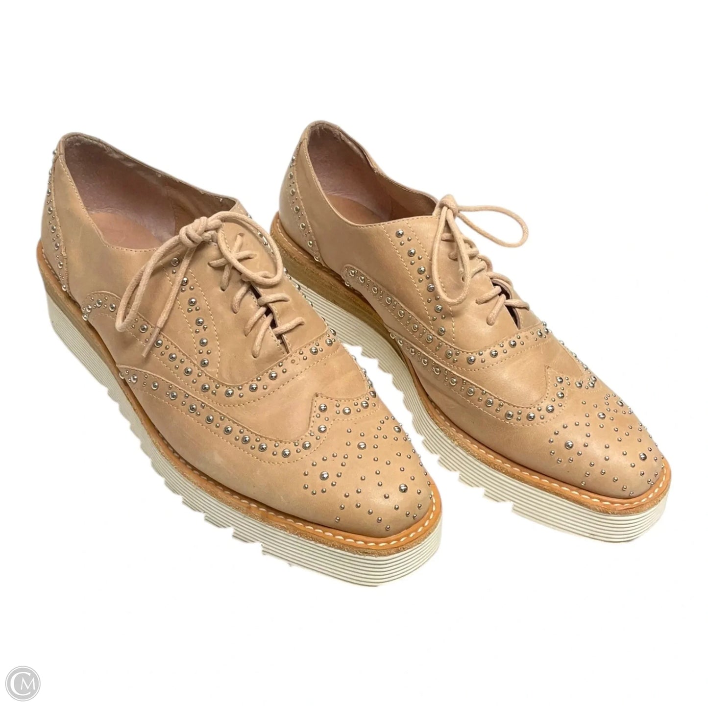 Shoes Flats By SILENT D -  In Tan, Size: 10.5