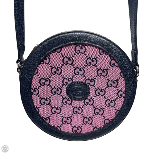 Crossbody Luxury Designer By Gucci, Size: Small