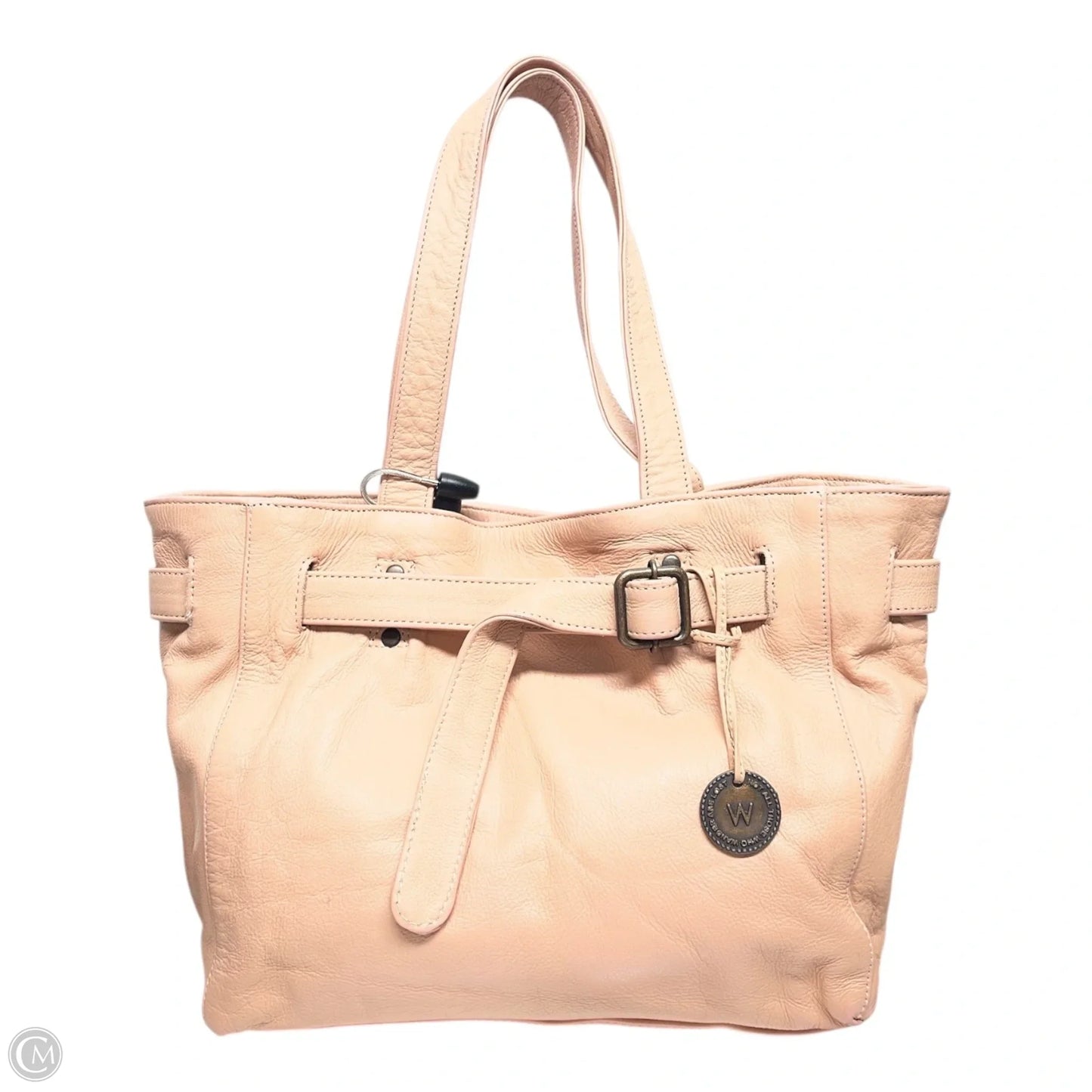 Handbag Leather By WANDERERS, Size: Large