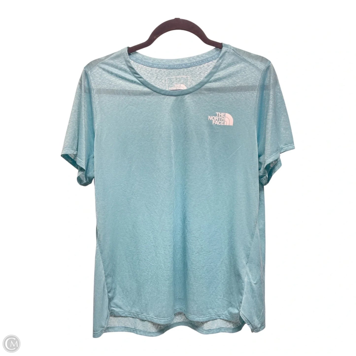 Athletic Top Short Sleeve By The North Face In Animal Print, Size: L