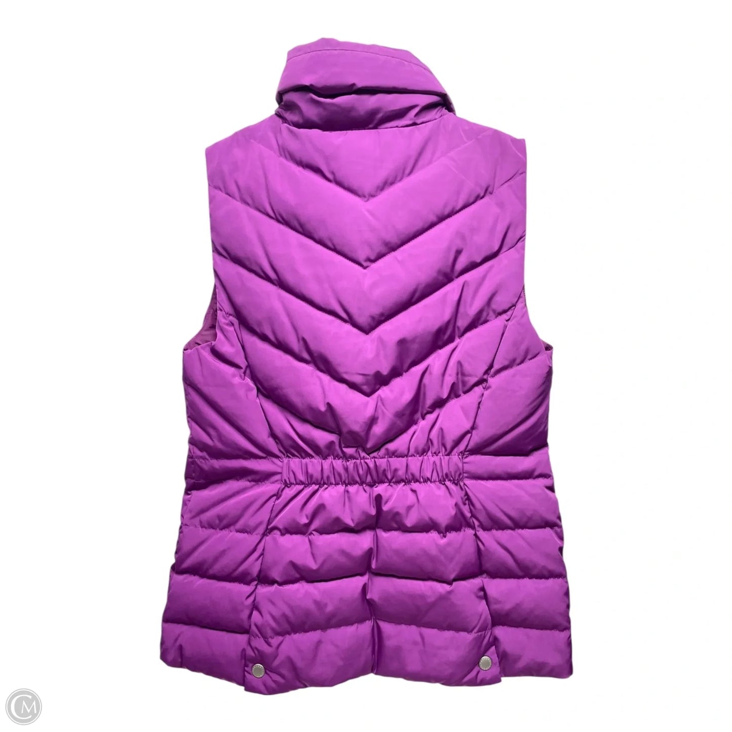 Vest Puffer & Quilted By Talbots In Purple, Size: Xs