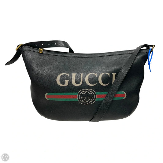 Crossbody Luxury Designer By Gucci, Size: Large