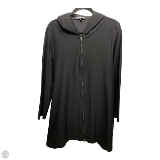 Jacket Other By Eileen Fisher In Black, Size: L